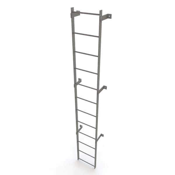 TRI-ARC - Rolling & Wall Mounted Ladders & Platforms Type: Fixed Ladder Style: Safety Cage - Apex Tool & Supply