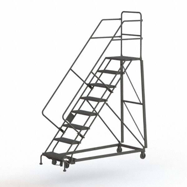 TRI-ARC - Rolling & Wall Mounted Ladders & Platforms Type: Stairway Slope Ladder Style: Rolling Safety Ladder - Apex Tool & Supply