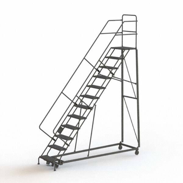 TRI-ARC - Rolling & Wall Mounted Ladders & Platforms Type: Stairway Slope Ladder Style: Rolling Safety Ladder - Apex Tool & Supply