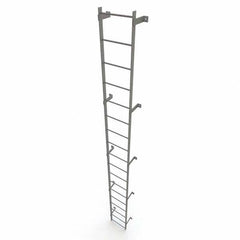 TRI-ARC - Rolling & Wall Mounted Ladders & Platforms Type: Fixed Ladder Style: Safety Cage - Apex Tool & Supply