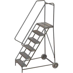 TRI-ARC - Rolling & Wall Mounted Ladders & Platforms Type: Rolling Warehouse Ladder Style: Rolling Safety Ladder - Apex Tool & Supply