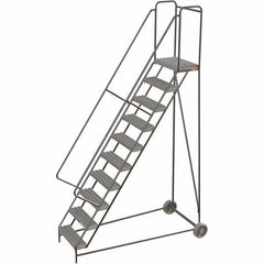 TRI-ARC - Rolling & Wall Mounted Ladders & Platforms Type: Rolling Warehouse Ladder Style: Rolling Safety Ladder - Apex Tool & Supply