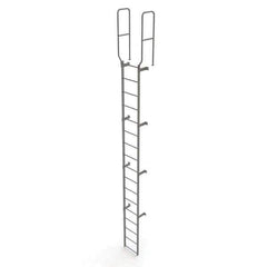 TRI-ARC - Rolling & Wall Mounted Ladders & Platforms Type: Fixed Ladder Style: Safety Cage - Apex Tool & Supply