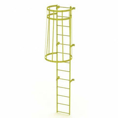 TRI-ARC - Rolling & Wall Mounted Ladders & Platforms Type: Fixed Ladder Style: Safety Cage - Apex Tool & Supply