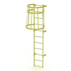 TRI-ARC - Rolling & Wall Mounted Ladders & Platforms Type: Fixed Ladder Style: Safety Cage - Apex Tool & Supply