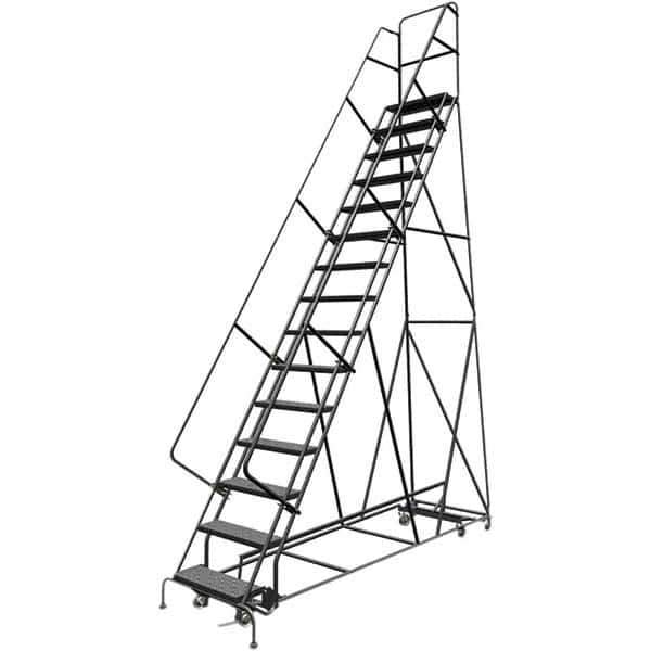 TRI-ARC - Rolling & Wall Mounted Ladders & Platforms Type: All-Directional Ladder Style: Rolling Safety Ladder - Apex Tool & Supply