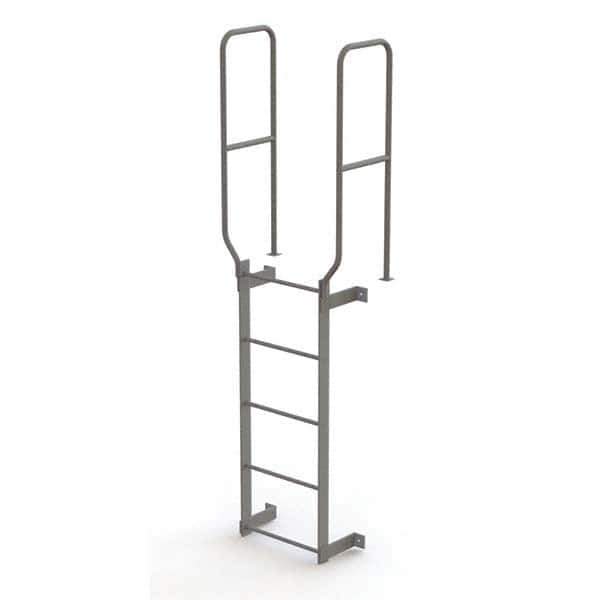 TRI-ARC - Rolling & Wall Mounted Ladders & Platforms Type: Fixed Ladder Style: Safety Cage - Apex Tool & Supply