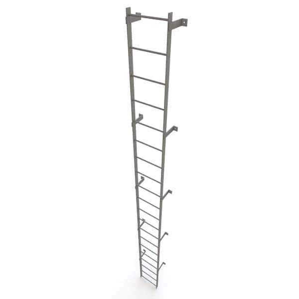 TRI-ARC - Rolling & Wall Mounted Ladders & Platforms Type: Fixed Ladder Style: Safety Cage - Apex Tool & Supply