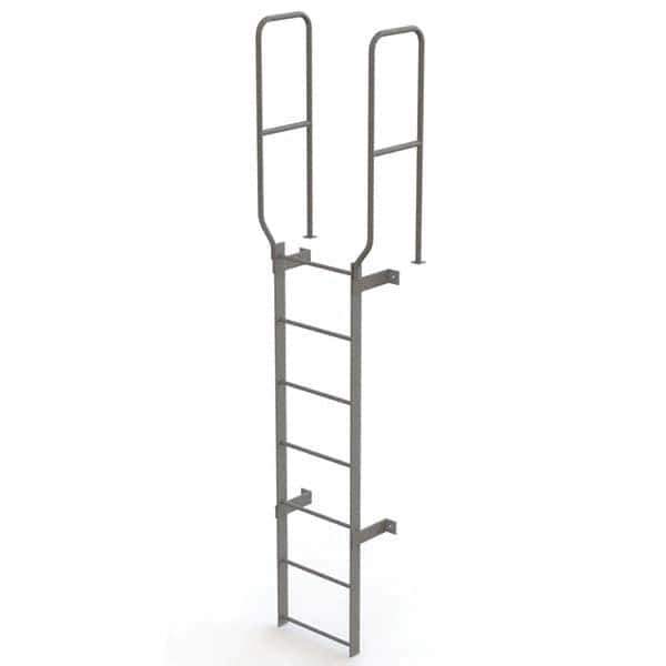 TRI-ARC - Rolling & Wall Mounted Ladders & Platforms Type: Fixed Ladder Style: Safety Cage - Apex Tool & Supply