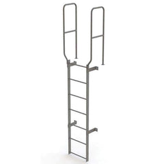 TRI-ARC - Rolling & Wall Mounted Ladders & Platforms Type: Fixed Ladder Style: Safety Cage - Apex Tool & Supply