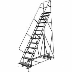 TRI-ARC - Rolling & Wall Mounted Ladders & Platforms Type: All-Directional Ladder Style: Rolling Safety Ladder - Apex Tool & Supply