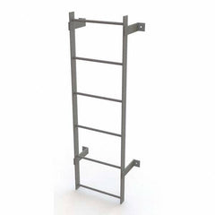 TRI-ARC - Rolling & Wall Mounted Ladders & Platforms Type: Fixed Ladder Style: Safety Cage - Apex Tool & Supply