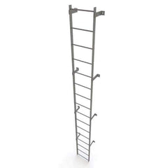 TRI-ARC - Rolling & Wall Mounted Ladders & Platforms Type: Fixed Ladder Style: Safety Cage - Apex Tool & Supply