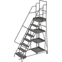 TRI-ARC - Rolling & Wall Mounted Ladders & Platforms Type: Stock-Picking Ladder Style: Rolling Safety Stock Picking Ladder - Apex Tool & Supply
