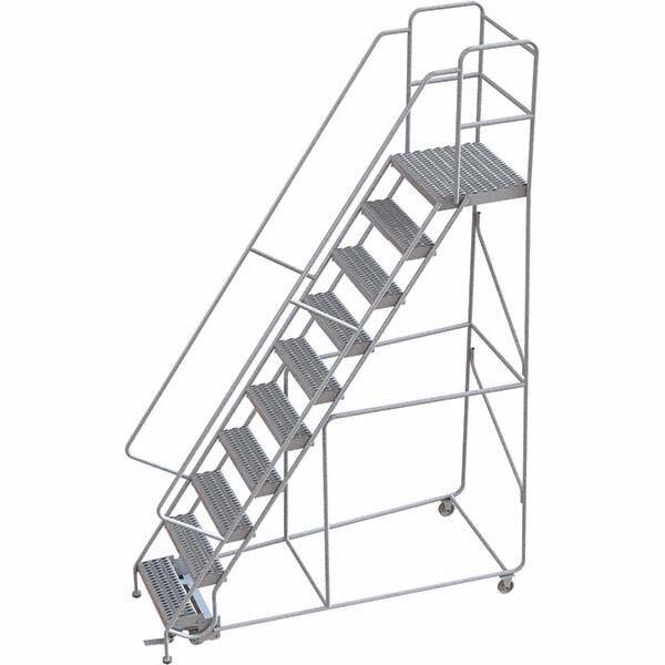 TRI-ARC - Rolling & Wall Mounted Ladders & Platforms Type: Rolling Warehouse Ladder Style: Rolling Safety Ladder - Apex Tool & Supply