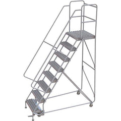 TRI-ARC - Rolling & Wall Mounted Ladders & Platforms Type: Rolling Warehouse Ladder Style: Rolling Safety Ladder - Apex Tool & Supply