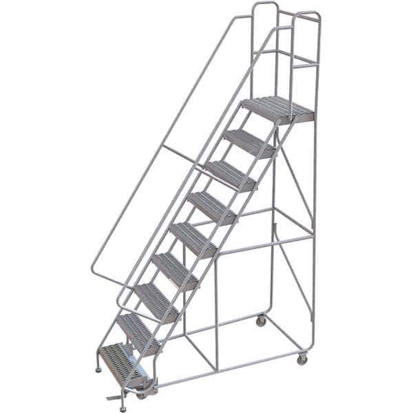 TRI-ARC - Rolling & Wall Mounted Ladders & Platforms Type: Rolling Warehouse Ladder Style: Rolling Safety Ladder - Apex Tool & Supply