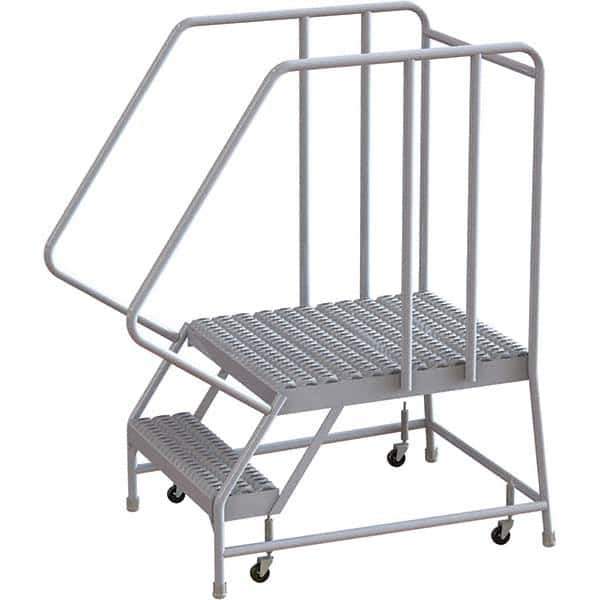 TRI-ARC - Rolling & Wall Mounted Ladders & Platforms Type: Rolling Warehouse Ladder Style: Rolling Safety Ladder - Apex Tool & Supply