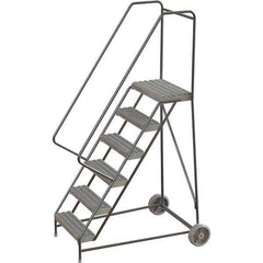 TRI-ARC - Rolling & Wall Mounted Ladders & Platforms Type: Rolling Warehouse Ladder Style: Rolling Safety Ladder - Apex Tool & Supply