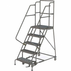 TRI-ARC - Rolling & Wall Mounted Ladders & Platforms Type: Rolling Warehouse Ladder Style: Rolling Platform Ladder - Apex Tool & Supply