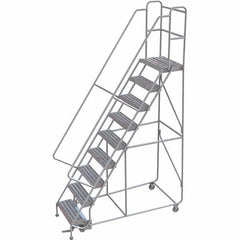 TRI-ARC - Rolling & Wall Mounted Ladders & Platforms Type: Rolling Warehouse Ladder Style: Rolling Safety Ladder - Apex Tool & Supply