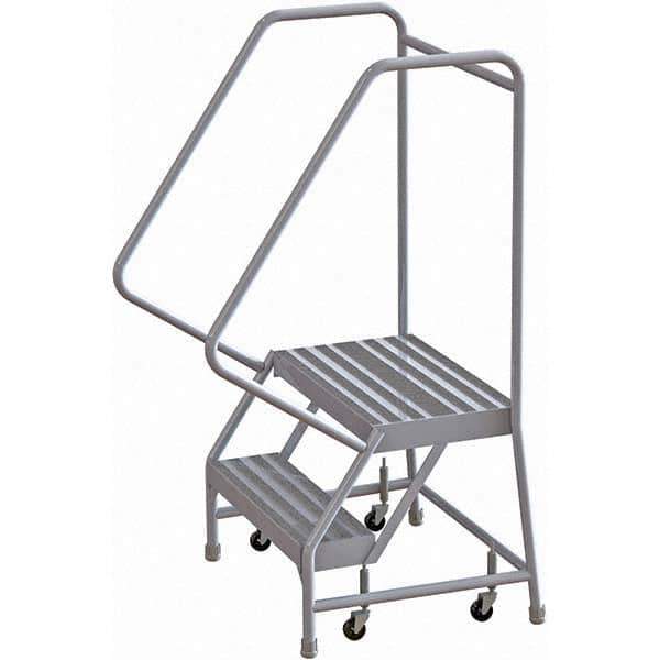 TRI-ARC - Rolling & Wall Mounted Ladders & Platforms Type: Rolling Warehouse Ladder Style: Rolling Safety Ladder - Apex Tool & Supply