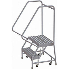 TRI-ARC - Rolling & Wall Mounted Ladders & Platforms Type: Rolling Warehouse Ladder Style: Rolling Safety Ladder - Apex Tool & Supply