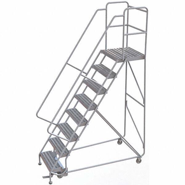 TRI-ARC - Rolling & Wall Mounted Ladders & Platforms Type: Rolling Warehouse Ladder Style: Rolling Safety Ladder - Apex Tool & Supply