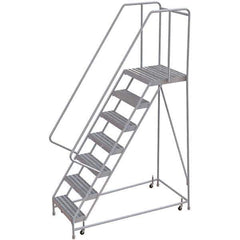 TRI-ARC - Rolling & Wall Mounted Ladders & Platforms Type: Rolling Warehouse Ladder Style: Rolling Safety Ladder - Apex Tool & Supply