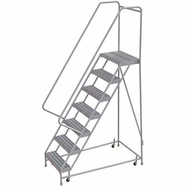 TRI-ARC - Rolling & Wall Mounted Ladders & Platforms Type: Rolling Warehouse Ladder Style: Rolling Safety Ladder - Apex Tool & Supply