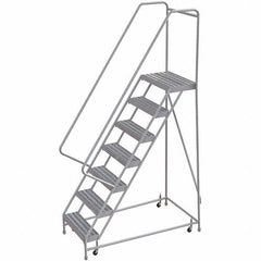 TRI-ARC - Rolling & Wall Mounted Ladders & Platforms Type: Rolling Warehouse Ladder Style: Rolling Safety Ladder - Apex Tool & Supply