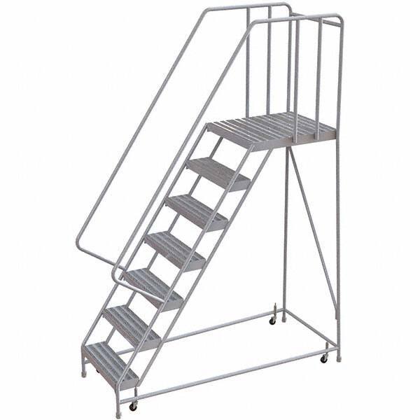 TRI-ARC - Rolling & Wall Mounted Ladders & Platforms Type: Rolling Warehouse Ladder Style: Rolling Safety Ladder - Apex Tool & Supply