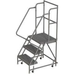 TRI-ARC - Rolling & Wall Mounted Ladders & Platforms Type: Rolling Warehouse Ladder Style: Rolling Platform Ladder - Apex Tool & Supply