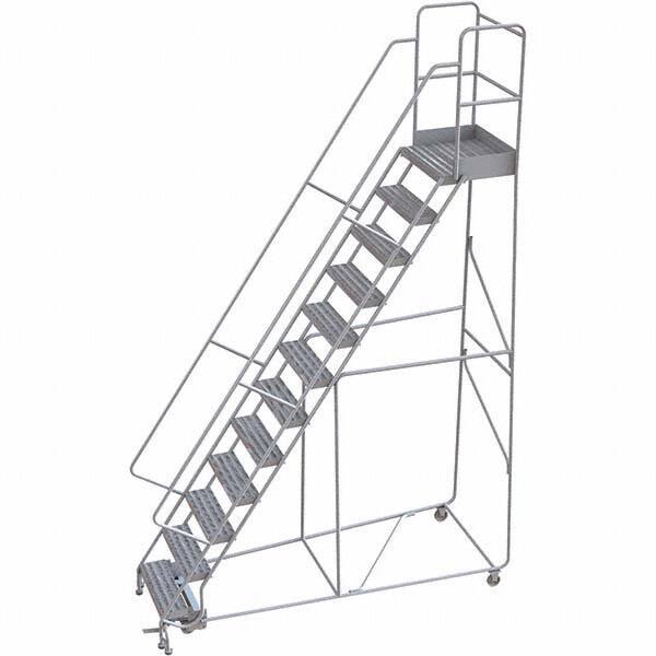 TRI-ARC - Rolling & Wall Mounted Ladders & Platforms Type: Rolling Warehouse Ladder Style: Rolling Safety Ladder - Apex Tool & Supply