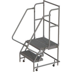 TRI-ARC - Rolling & Wall Mounted Ladders & Platforms Type: Rolling Warehouse Ladder Style: Rolling Platform Ladder - Apex Tool & Supply