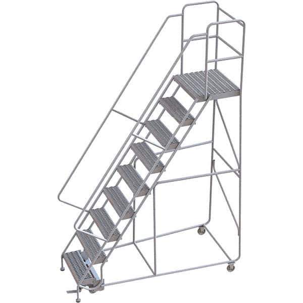 TRI-ARC - Rolling & Wall Mounted Ladders & Platforms Type: Rolling Warehouse Ladder Style: Rolling Safety Ladder - Apex Tool & Supply