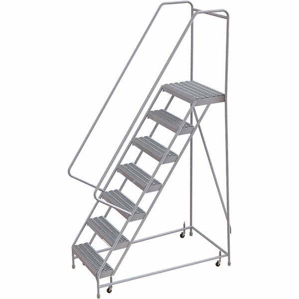TRI-ARC - Rolling & Wall Mounted Ladders & Platforms Type: Rolling Warehouse Ladder Style: Rolling Safety Ladder - Apex Tool & Supply