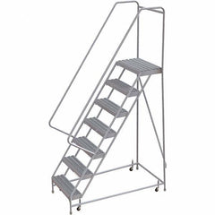 TRI-ARC - Rolling & Wall Mounted Ladders & Platforms Type: Rolling Warehouse Ladder Style: Rolling Safety Ladder - Apex Tool & Supply