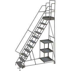 TRI-ARC - Rolling & Wall Mounted Ladders & Platforms Type: Stock-Picking Ladder Style: Rolling Safety Stock Picking Ladder - Apex Tool & Supply