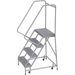 TRI-ARC - Rolling & Wall Mounted Ladders & Platforms Type: Rolling Warehouse Ladder Style: Rolling Safety Ladder - Apex Tool & Supply