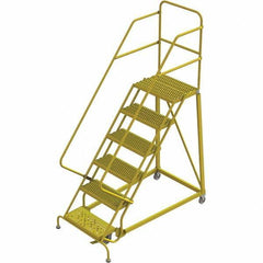 TRI-ARC - Rolling & Wall Mounted Ladders & Platforms Type: Stairway Slope Ladder Style: Forward Descent 50 Degree Incline - Apex Tool & Supply