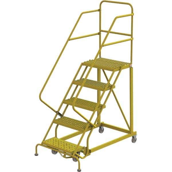 TRI-ARC - Rolling & Wall Mounted Ladders & Platforms Type: Stairway Slope Ladder Style: Forward Descent 50 Degree Incline - Apex Tool & Supply