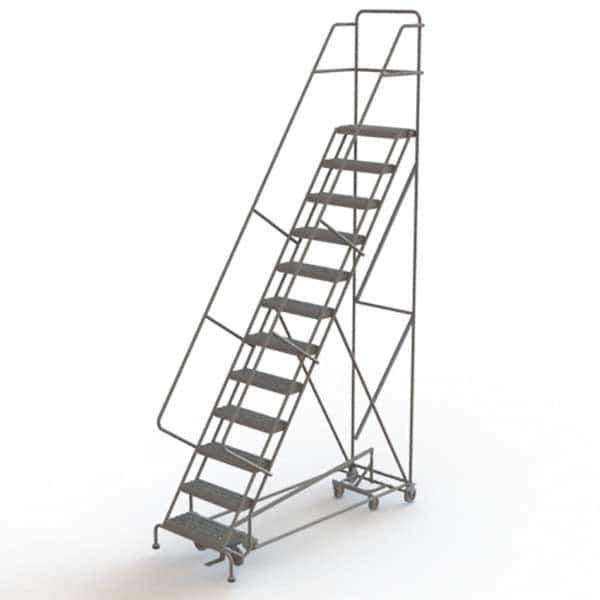 TRI-ARC - Rolling & Wall Mounted Ladders & Platforms Type: All-Directional Ladder Style: Forward Descent 50 Degree Incline - Apex Tool & Supply