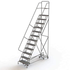TRI-ARC - Rolling & Wall Mounted Ladders & Platforms Type: All-Directional Ladder Style: Forward Descent 50 Degree Incline - Apex Tool & Supply