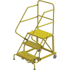 TRI-ARC - Rolling & Wall Mounted Ladders & Platforms Type: Stairway Slope Ladder Style: Forward Descent 50 Degree Incline - Apex Tool & Supply