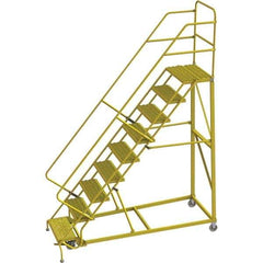 TRI-ARC - Rolling & Wall Mounted Ladders & Platforms Type: Stairway Slope Ladder Style: Forward Descent 50 Degree Incline - Apex Tool & Supply