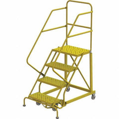 TRI-ARC - Rolling & Wall Mounted Ladders & Platforms Type: Stairway Slope Ladder Style: Forward Descent 50 Degree Incline - Apex Tool & Supply