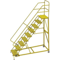 TRI-ARC - Rolling & Wall Mounted Ladders & Platforms Type: Stairway Slope Ladder Style: Forward Descent 50 Degree Incline - Apex Tool & Supply