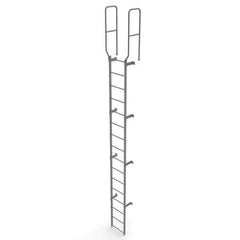 TRI-ARC - Rolling & Wall Mounted Ladders & Platforms Type: Fixed Ladder Style: Safety Cage - Apex Tool & Supply