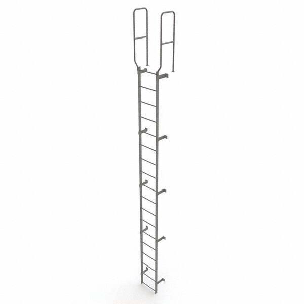 TRI-ARC - Rolling & Wall Mounted Ladders & Platforms Type: Fixed Ladder Style: Safety Cage - Apex Tool & Supply
